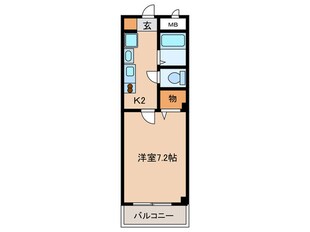 アンプル－ルフェ－ル刈谷市駅の物件間取画像